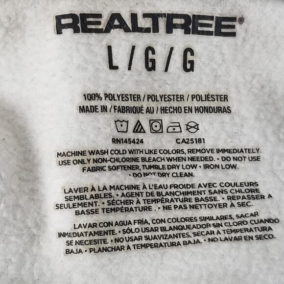 Realtree Hoodie Mens Large Camo Xtra Pullover Sweatshirt Hunting Drawstring - Picture 13 of 15